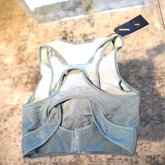 Velocity Seamless Leggings and Sports Bra - Ocean Blue - Picture 6 of 9